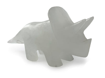 White Onyx Triceratops