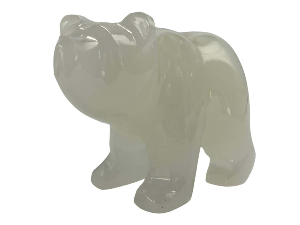 White Onyx Grizzly Bear