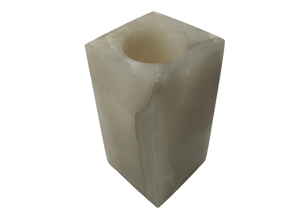 GrayOnyx Prism Candle Holder