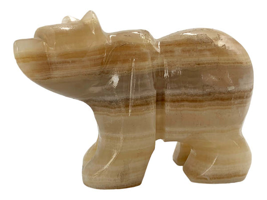 Amber Onyx Grizzly Bear