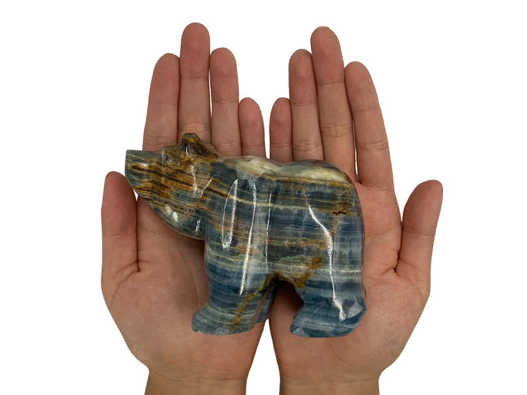 Blue Onyx Grizzly Bear
