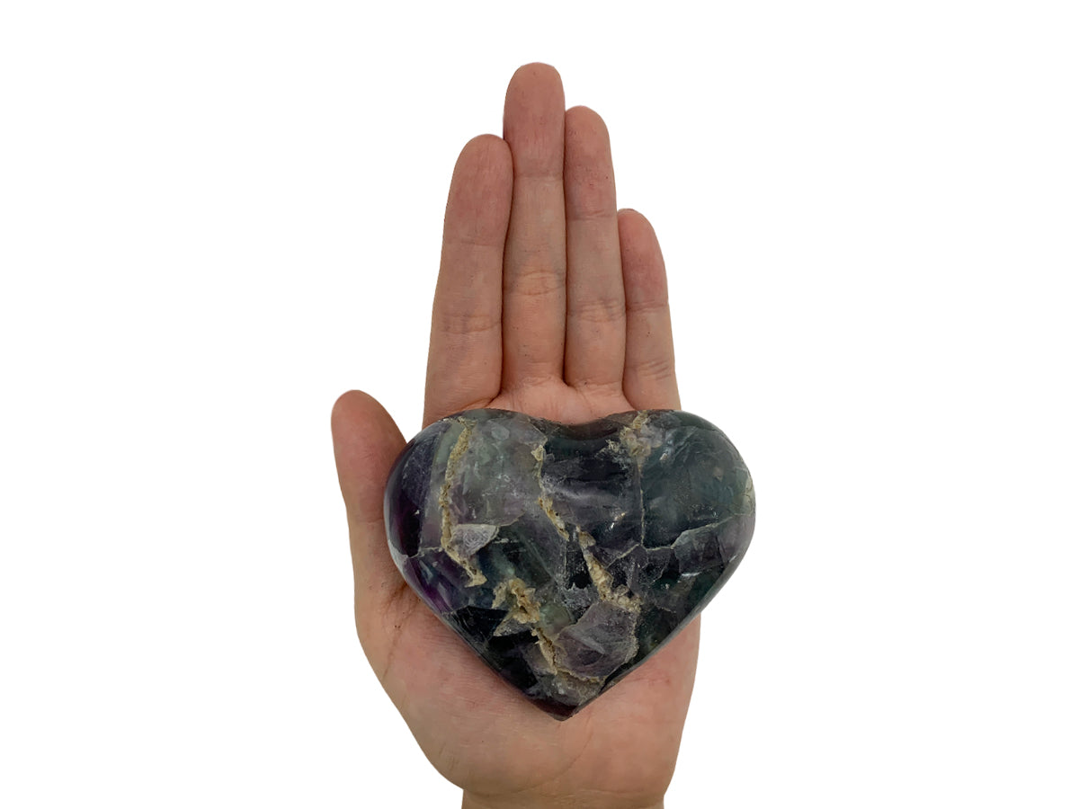 Fluorite Heart