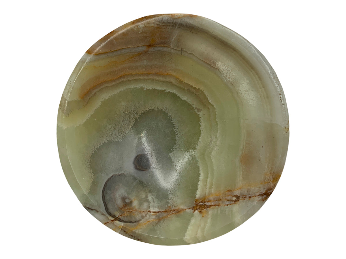 Green Onyx Circular Bowl