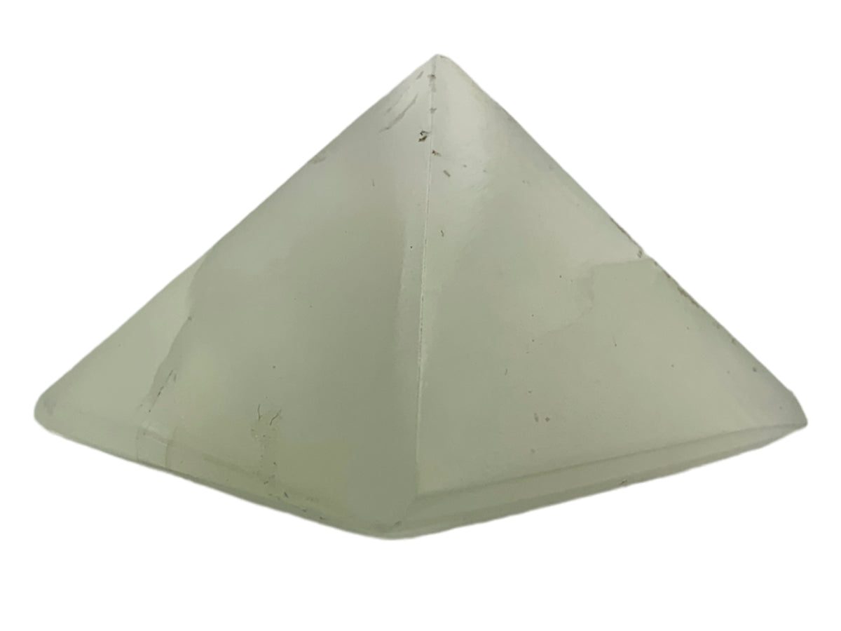 White Onyx Pyramid