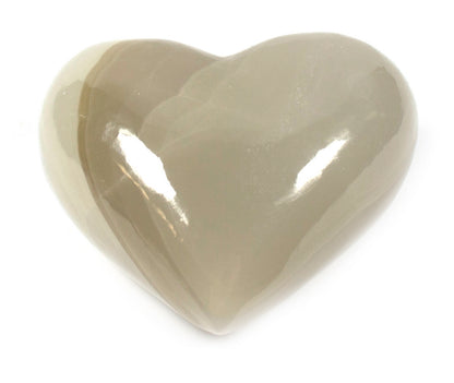 Gray Onyx Heart