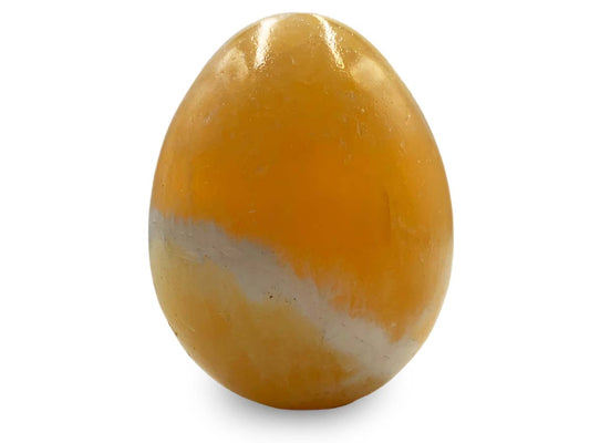 Orange Calcite Egg