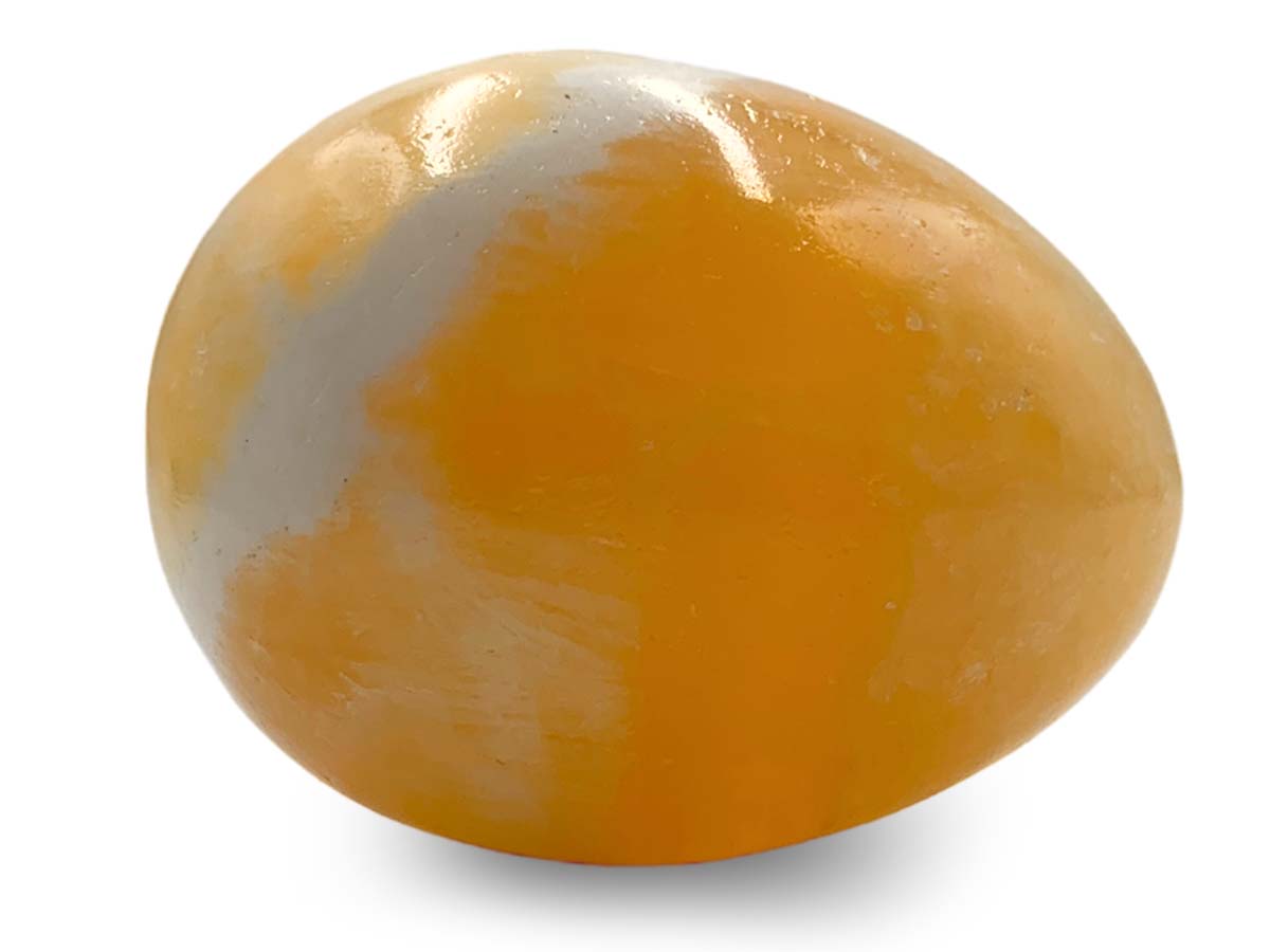 Orange Calcite Egg