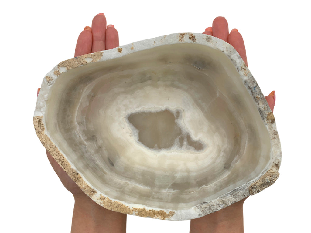 Gray Onyx Bowl 20x15cm
