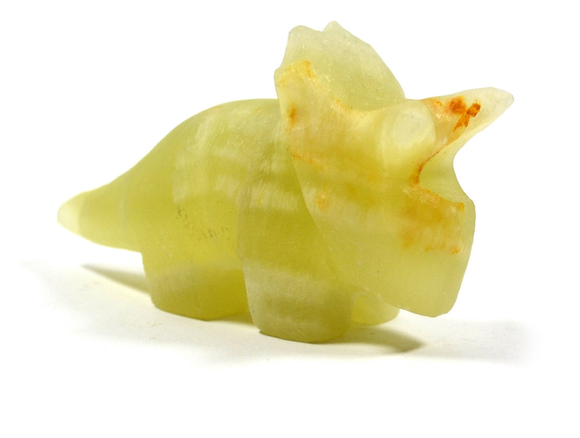 Green Onyx Triceratops