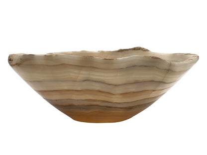 Amber Onyx Bowl 20x15cm