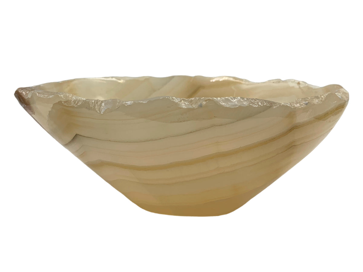 Amber Onyx Bowl 20x15cm