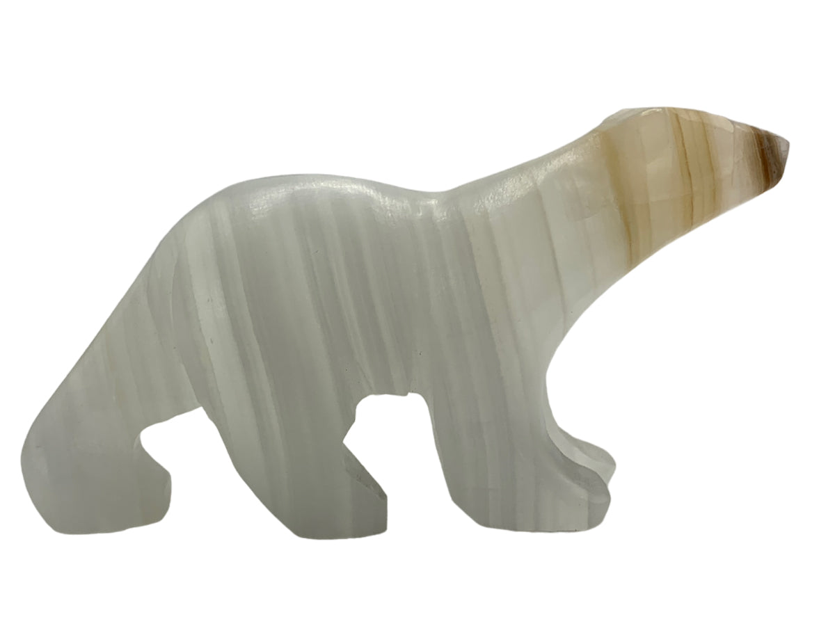 White Onyx Polar Bear Model #2