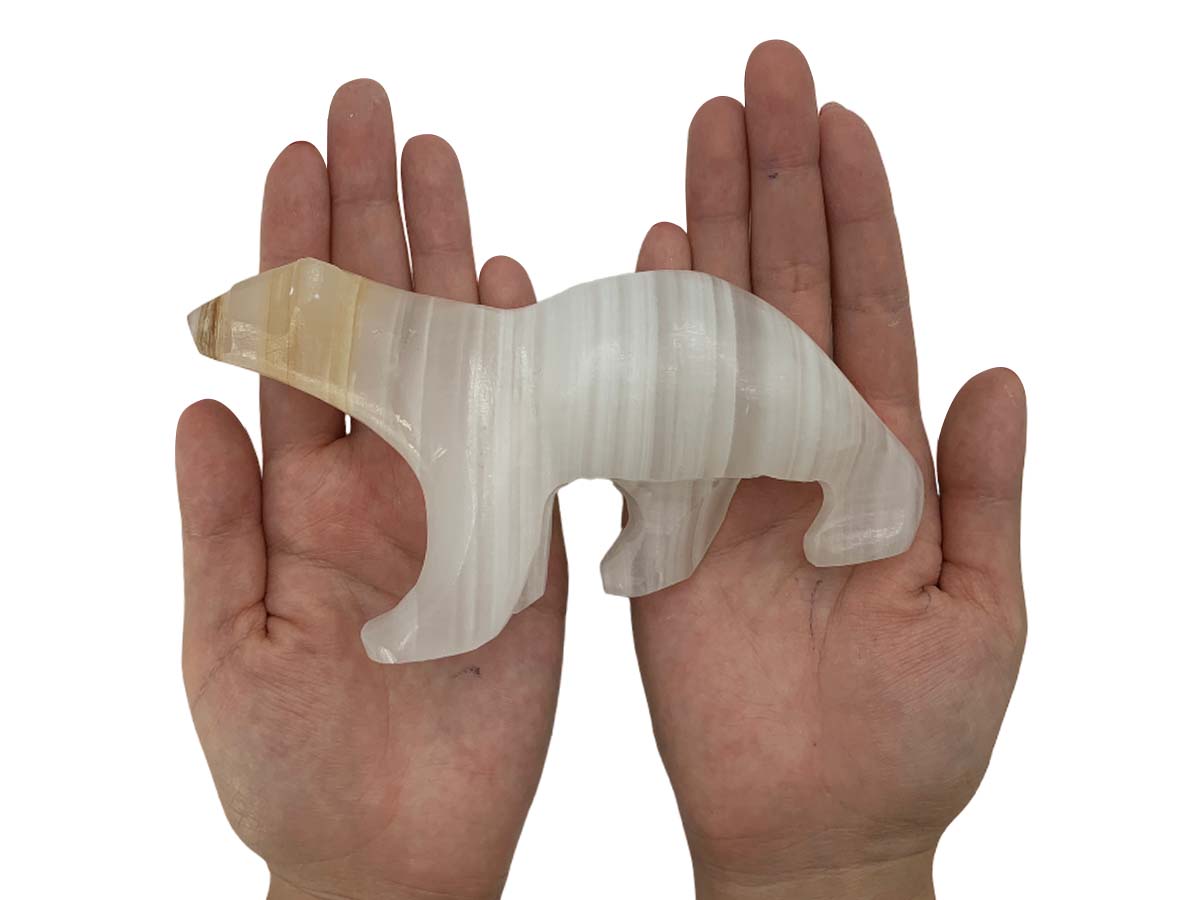 White Onyx Polar Bear Model #2