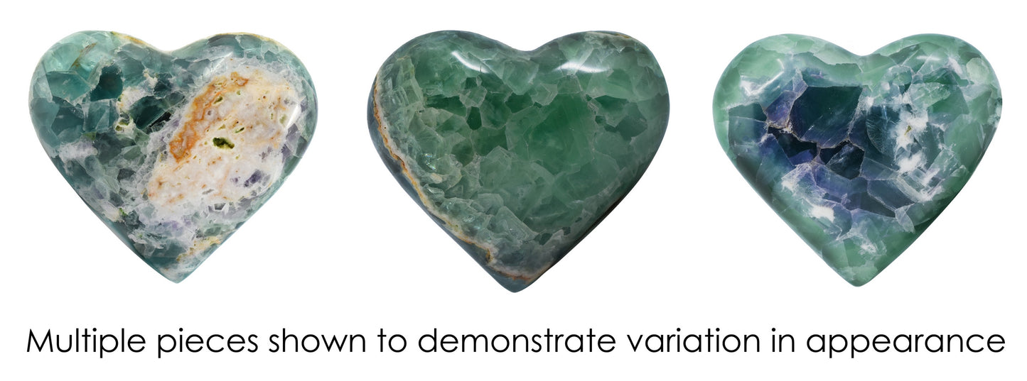 Fluorite Heart