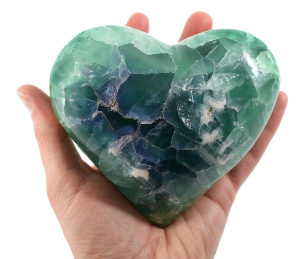 Fluorite Heart