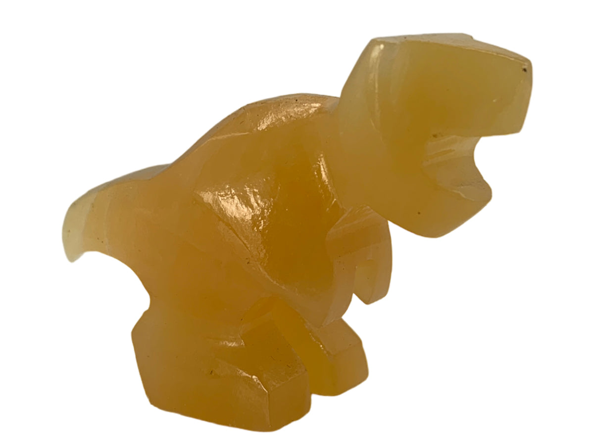 Orange Calcite Tyrannosaurus Rex