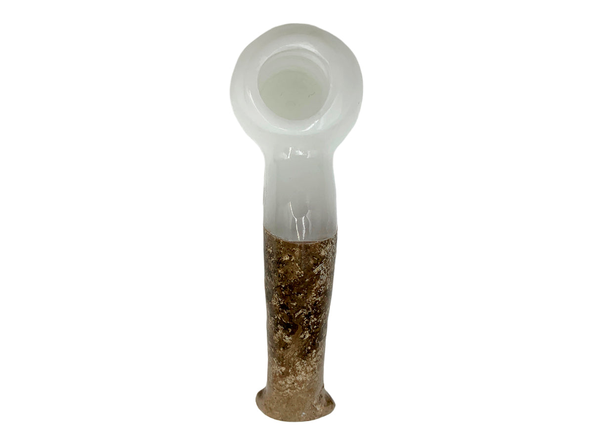Black and White Onyx  Gentleman's Pipe