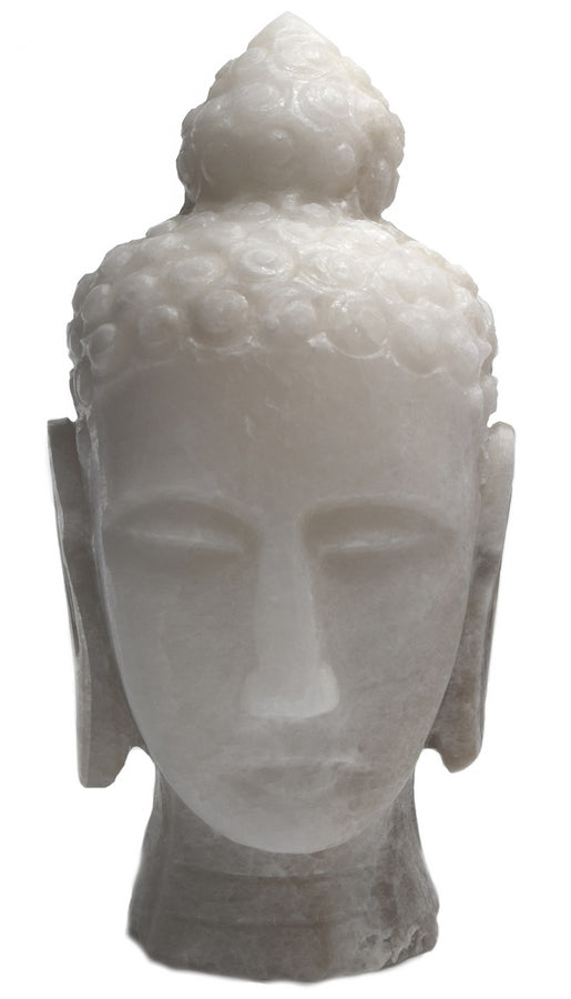 Gray Onyx Buddha Head