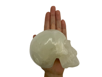 White Onyx Skull