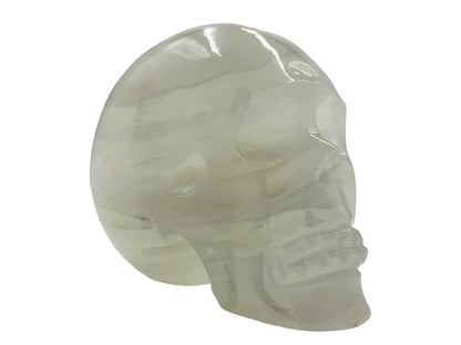 White Onyx Skull