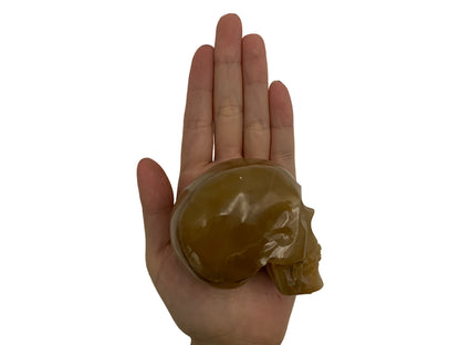 Amber Onyx Skull