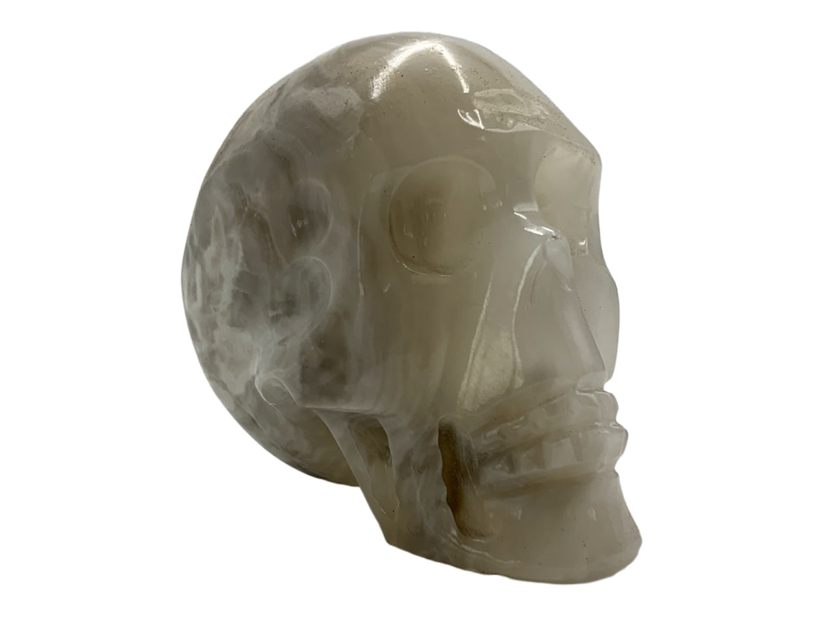 Gray Onyx Skull