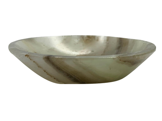 Green Onyx Circular Bowl