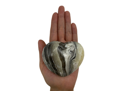 Zebra Onyx Heart