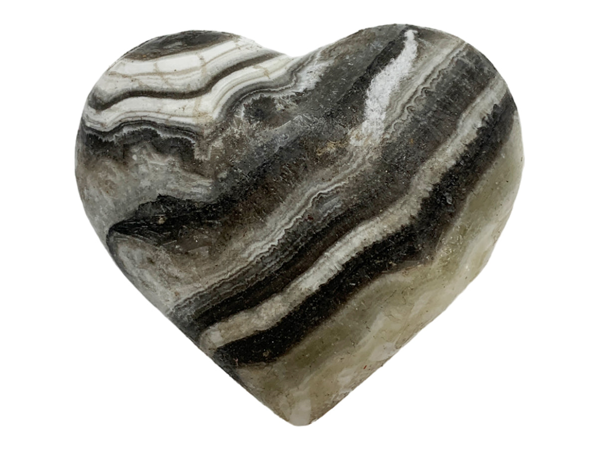 Zebra Onyx Heart