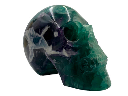 Fluorite Skull