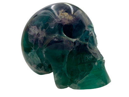 Fluorite Skull