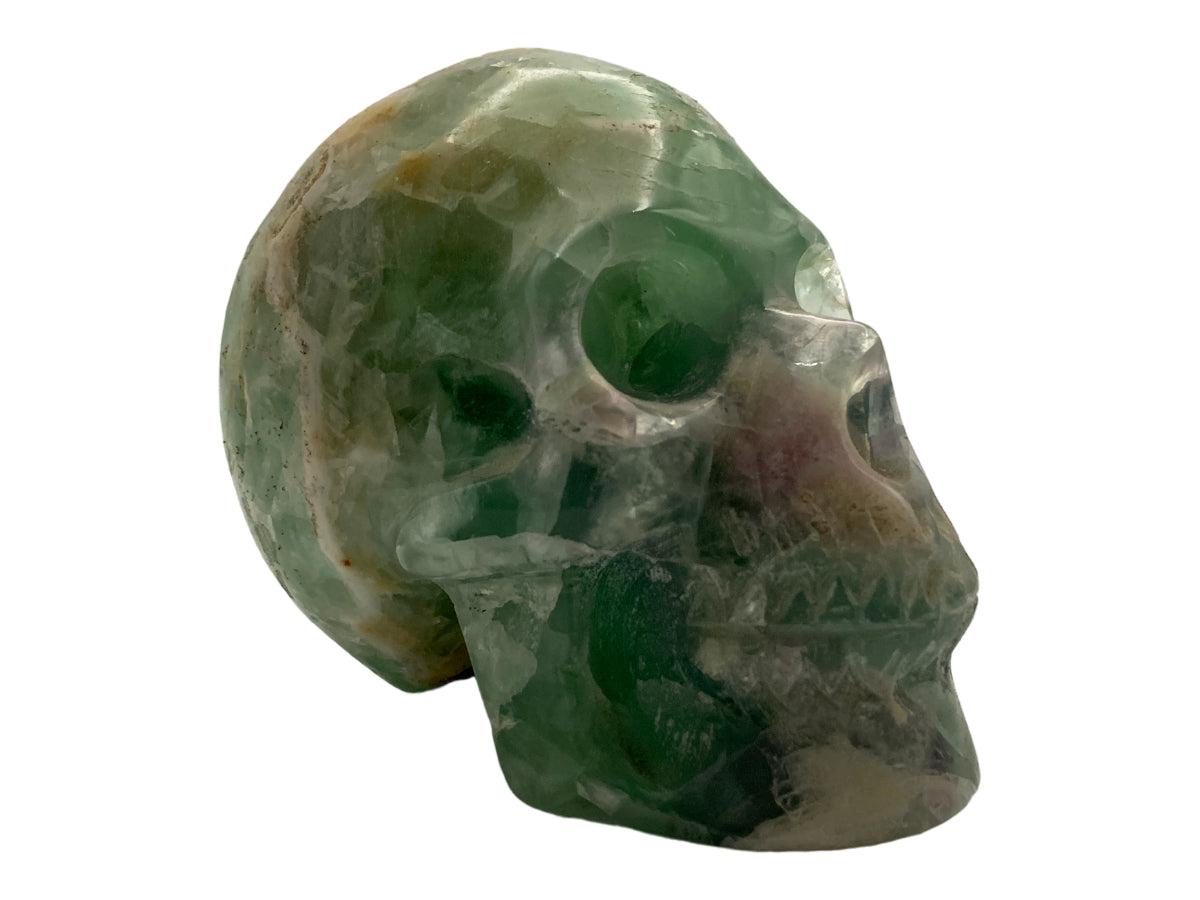 Fluorite Skull