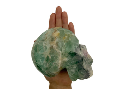 Fluorite Skull