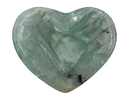 Fluorite Heart Snack Bowl