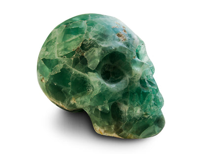 Fluorite Skull