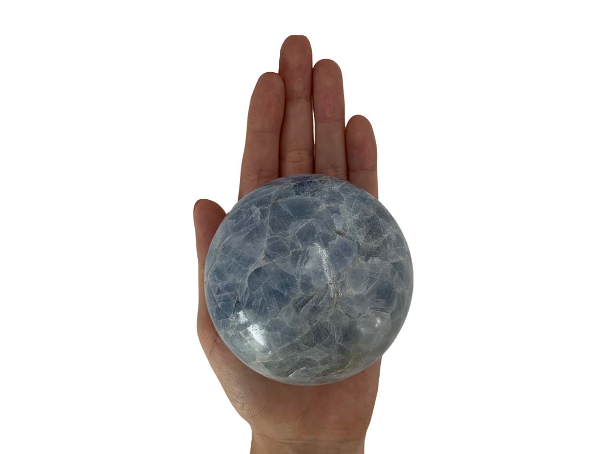 Blue Calcite Sphere