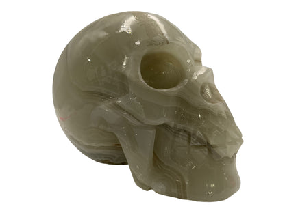 Gray Onyx Skull