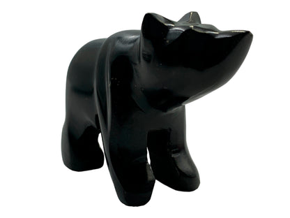 Black onyx grizzly bear