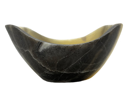 Zebra Onyx Crib Bowl