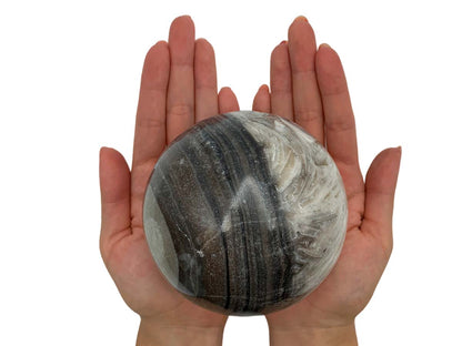 Zebra Onyx Sphere