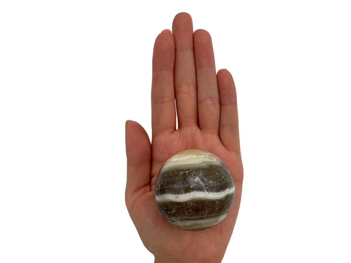 Zebra Onyx Sphere