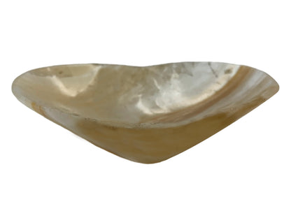 Amber Onyx Heart Bowl