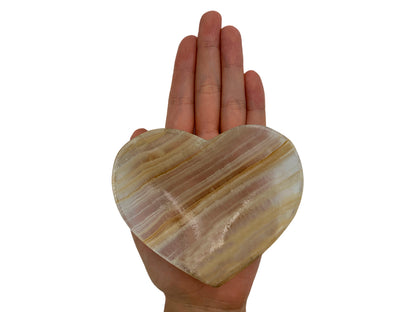 Amber Onyx Heart Bowl