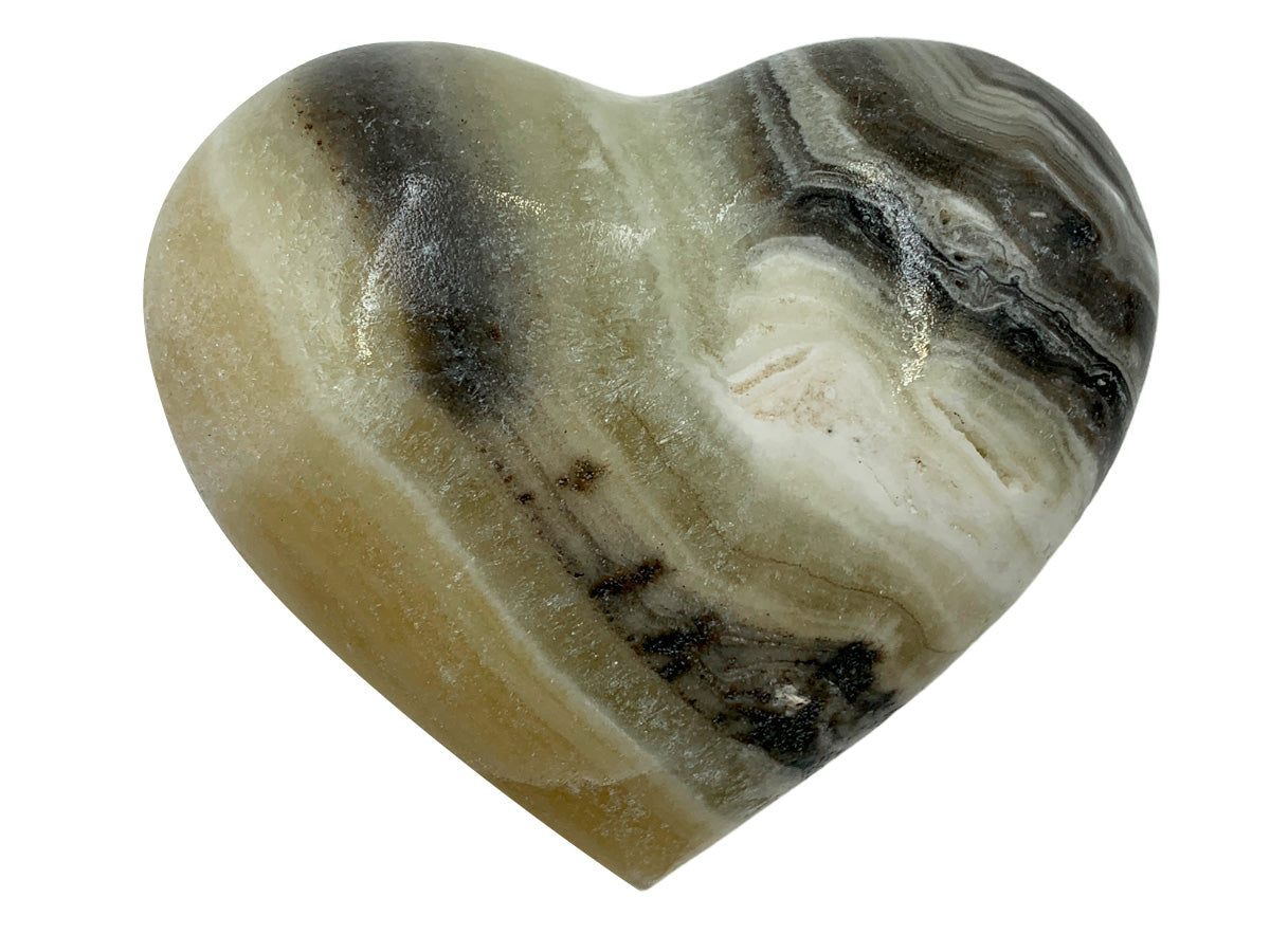 Zebra Onyx Heart