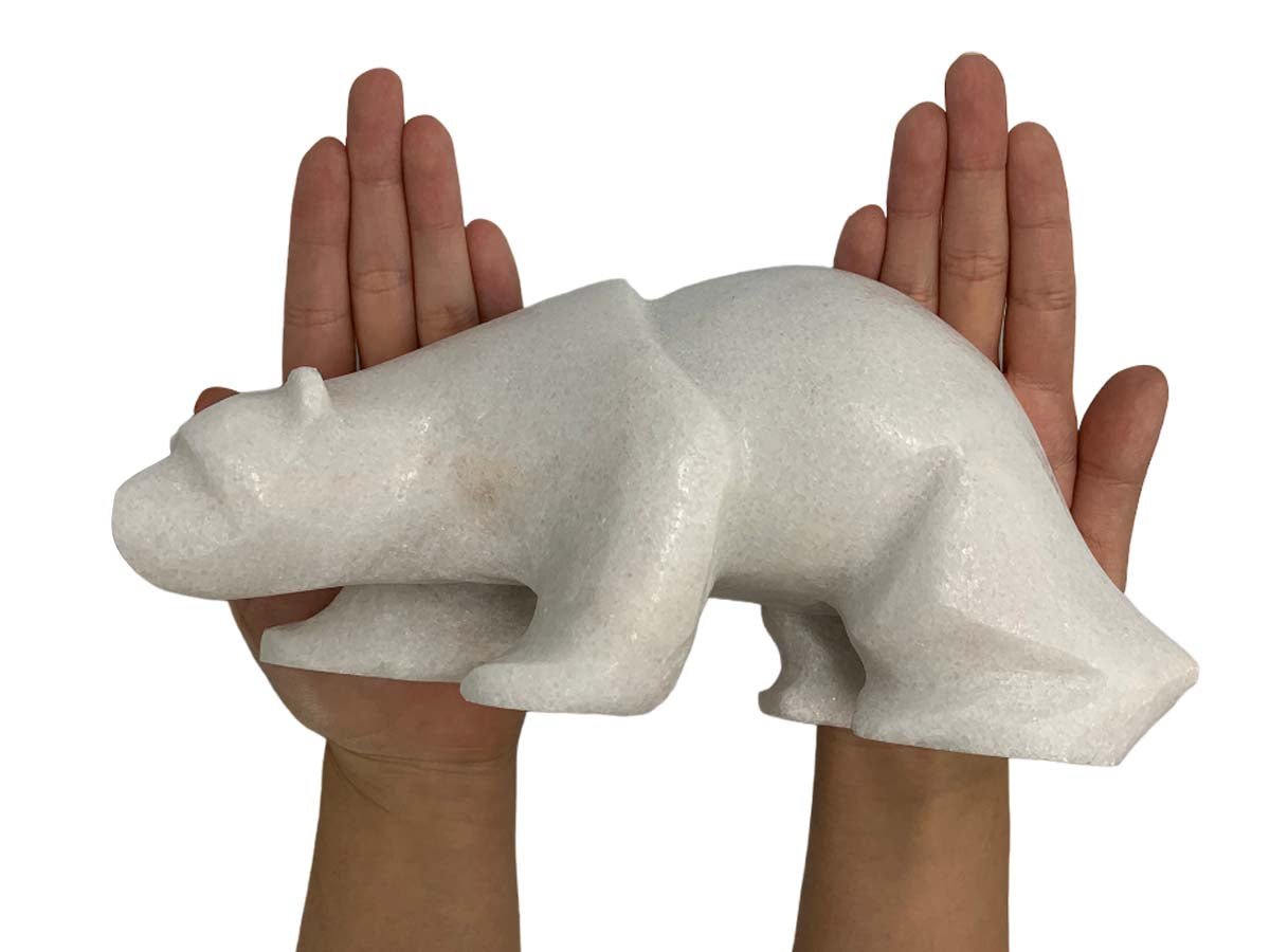 White Marble Polar Bear