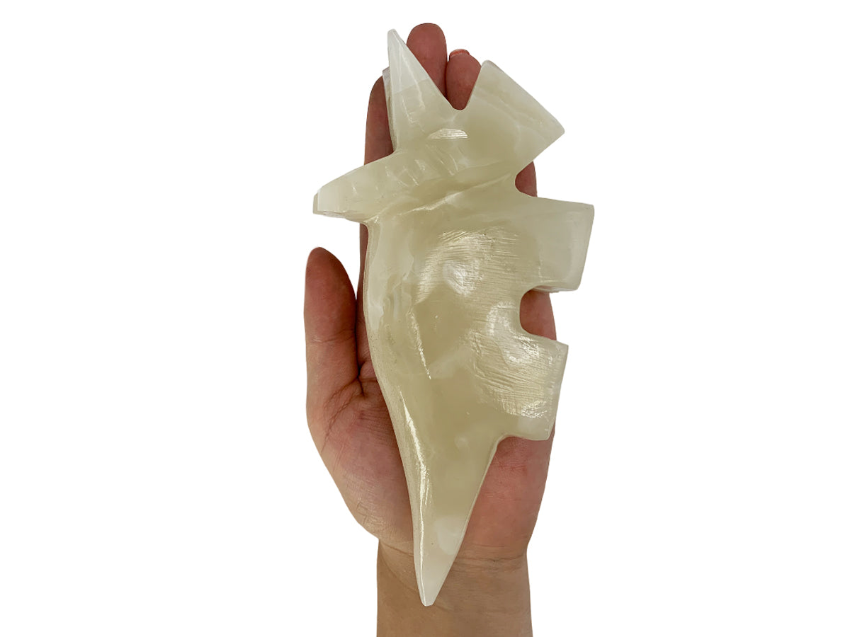 Amber Onyx Triceratops