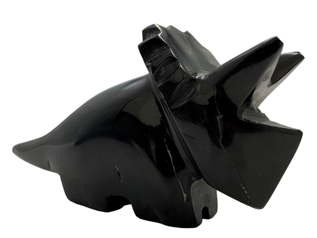 Black Onyx Triceratops