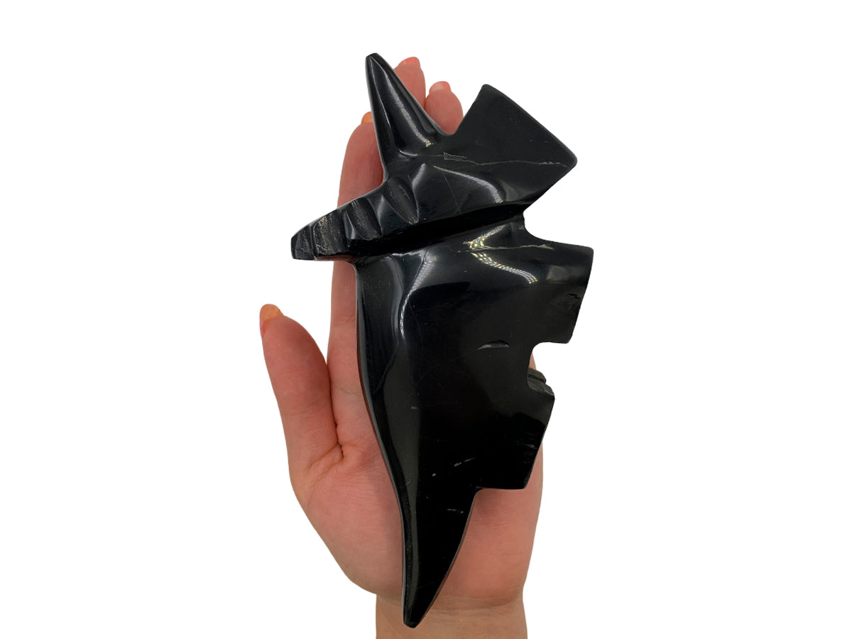 Black Onyx Triceratops