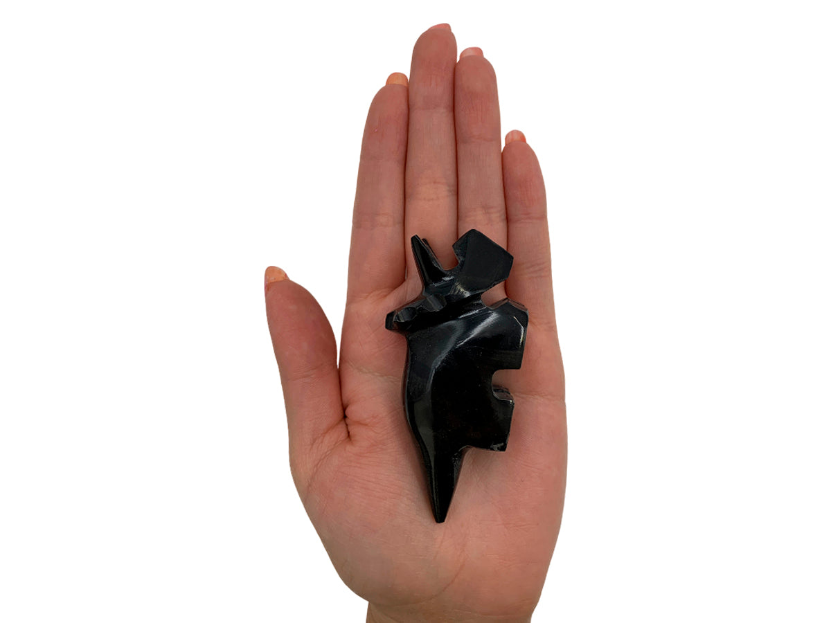 Black Onyx Triceratops
