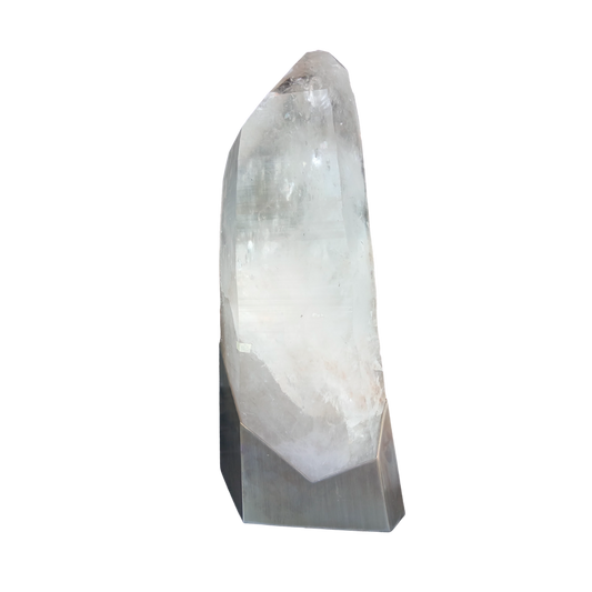 White quartz point lamp 11x9.5x28.7in.